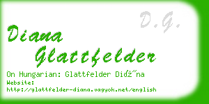 diana glattfelder business card